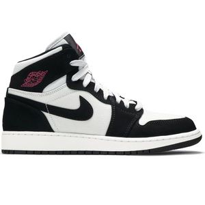 Air Jordan 1 Retro High GS ‘Pure Platinum Black Pink’